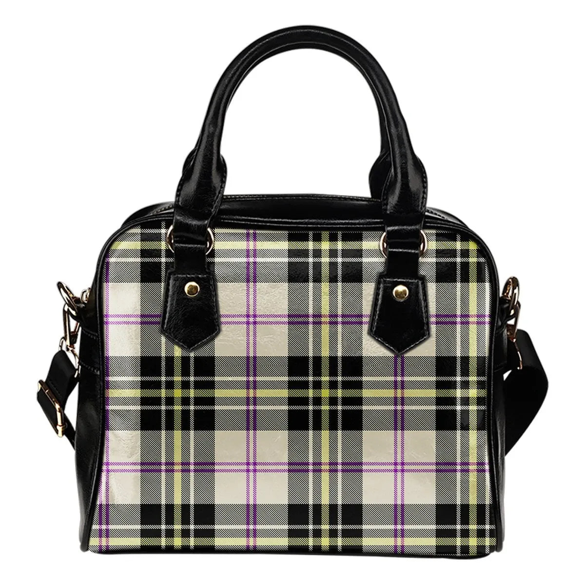 MacPherson Dress Ancient Tartan Plaid Shoulder Handbag