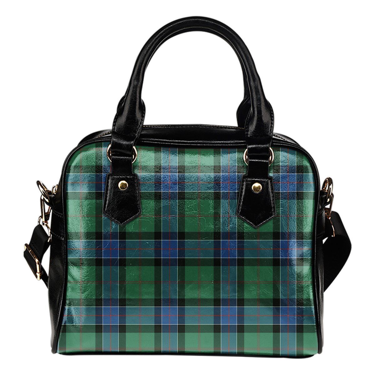 Sinclair Hunting Ancient Tartan Plaid Shoulder Handbag