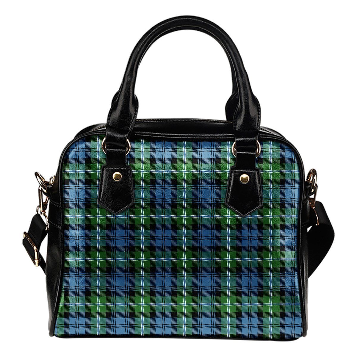 Lyon Tartan Crest Shoulder Handbag