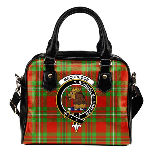 MacGregor Modern Tartan Crest Shoulder Handbag