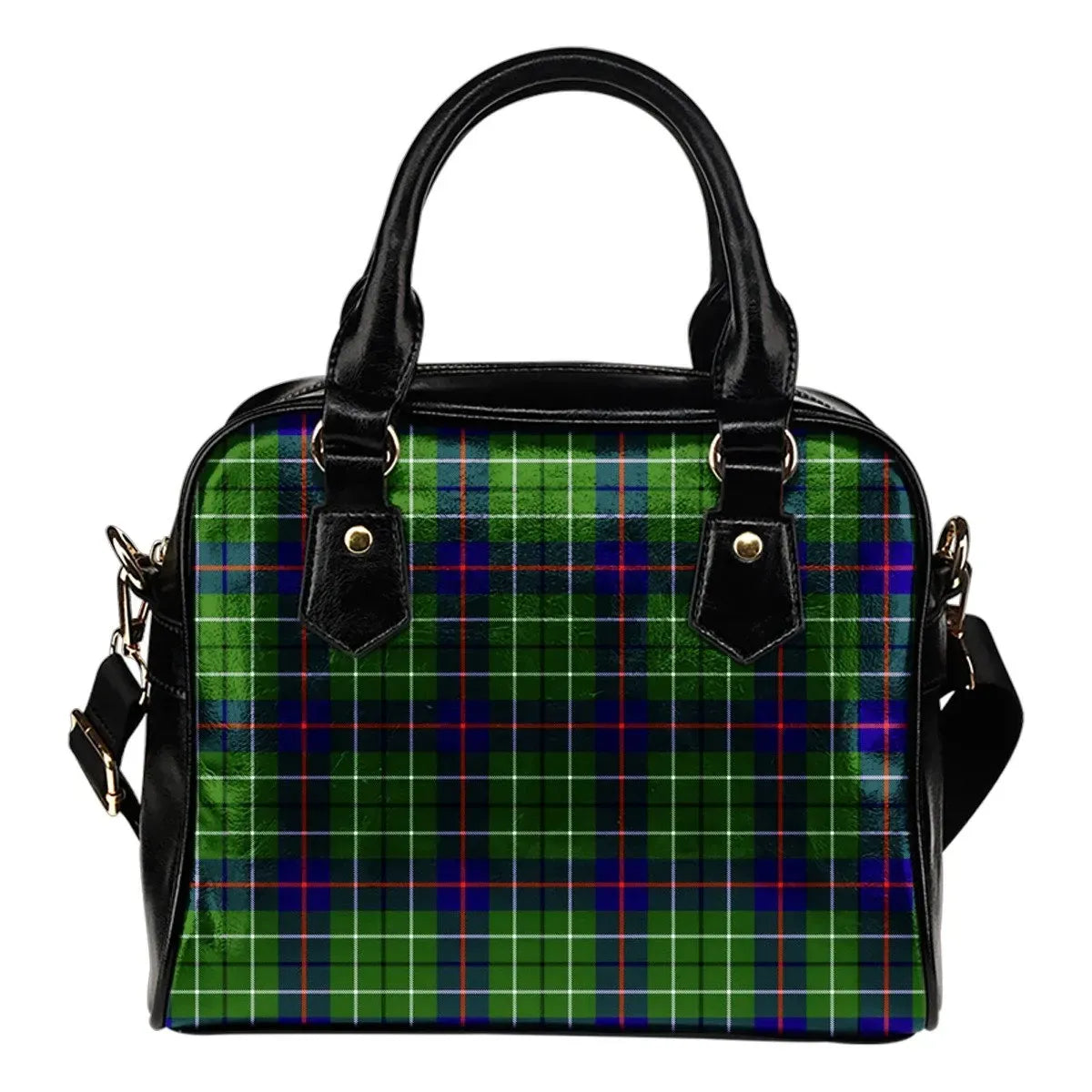 Duncan Modern Tartan Plaid Shoulder Handbag