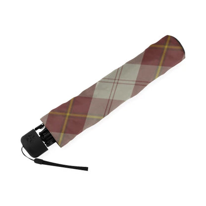 Cunningham Burgundy Dancers Tartan Plaid Umbrellas