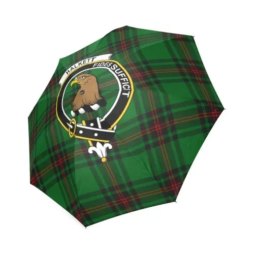 Halkett Tartan Crest Umbrellas