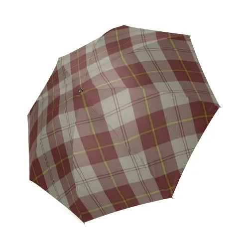 Cunningham Burgundy Dancers Tartan Plaid Umbrellas