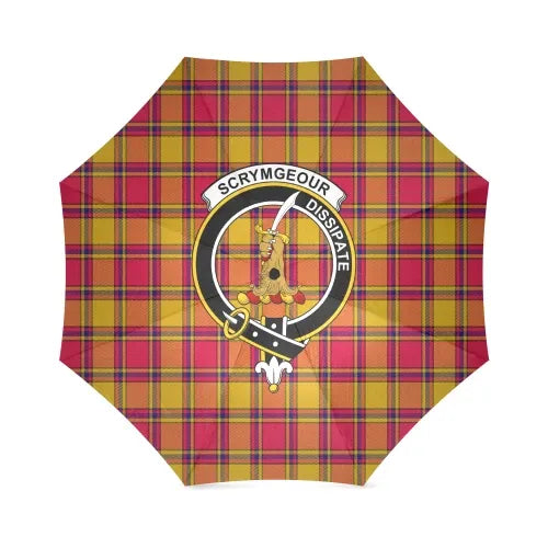 Scrymgeour Tartan Crest Umbrellas