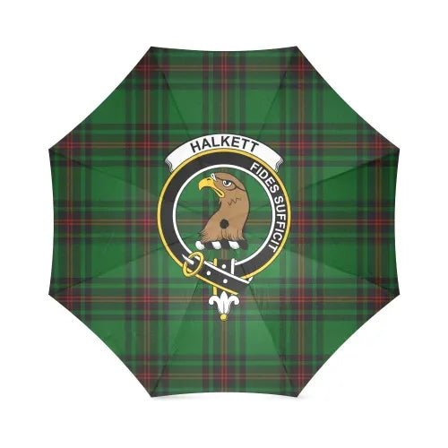 Halkett Tartan Crest Umbrellas