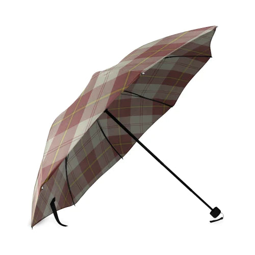 Cunningham Burgundy Dancers Tartan Plaid Umbrellas