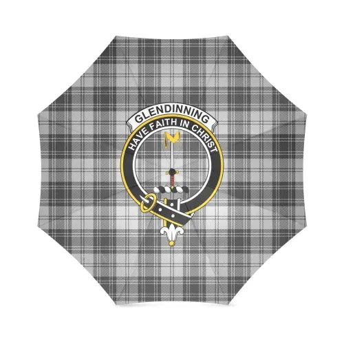 Glendinning Tartan Crest Umbrellas