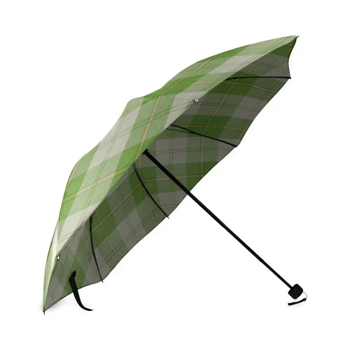 Cunningham Dress Green Dancers Tartan Plaid Umbrellas