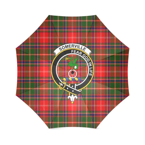 Somerville Tartan Crest Umbrellas