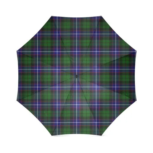 Russell Modern Tartan Plaid Umbrellas