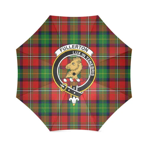 Fullerton Tartan Crest Umbrellas
