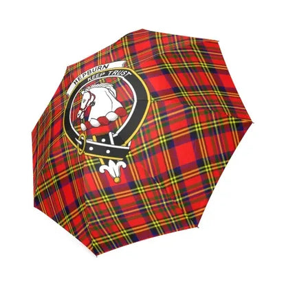 Hepburn Tartan Crest Umbrellas