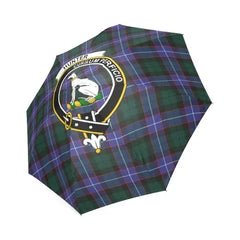 Hunter Modern Tartan Crest Umbrellas