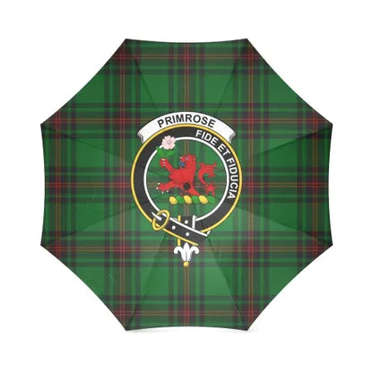 Primrose Tartan Crest Umbrellas