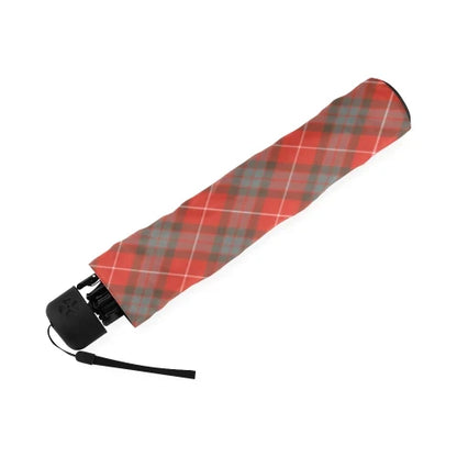 Fraser Weathered Tartan Plaid Umbrellas