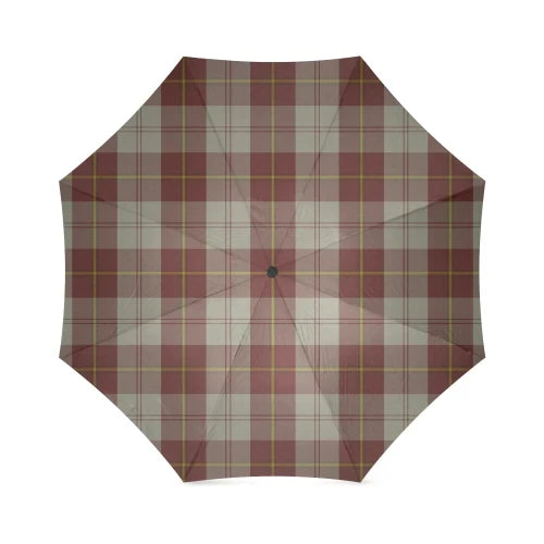 Cunningham Burgundy Dancers Tartan Plaid Umbrellas