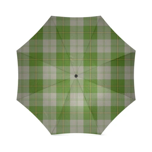 Cunningham Dress Green Dancers Tartan Plaid Umbrellas