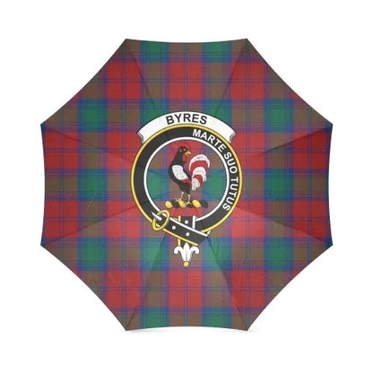 Byres Tartan Crest Umbrellas