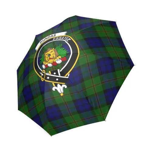 Dundas Modern Tartan Crest Umbrellas