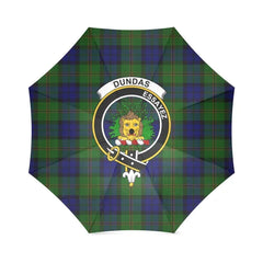 Dundas Modern Tartan Crest Umbrellas