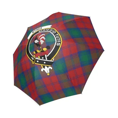 Byres Tartan Crest Umbrellas