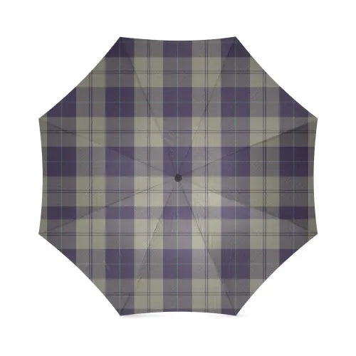 Cunningham Dress Blue Dancers Tartan Plaid Umbrellas