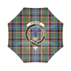 Stirling (Of Cadder-Present Chief) Tartan Crest Umbrellas