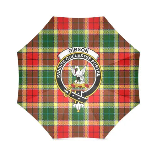 Gibbs Tartan Crest Umbrellas