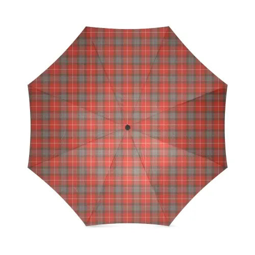 Fraser Weathered Tartan Plaid Umbrellas