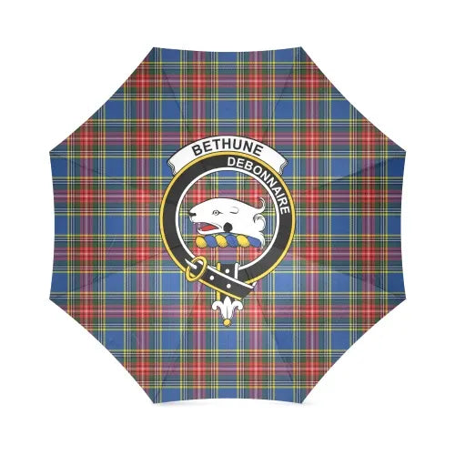 Bethune Tartan Crest Umbrellas