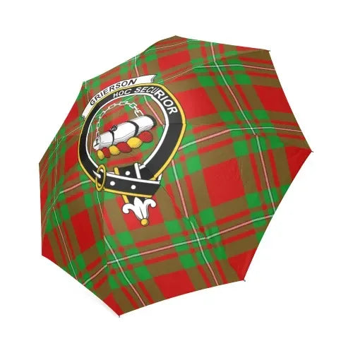 Grierson Tartan Crest Umbrellas