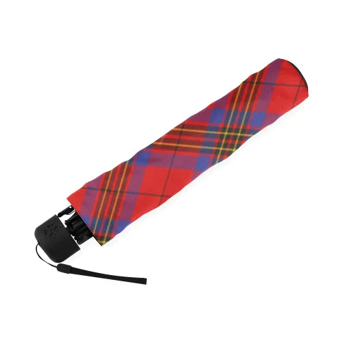 Leslie Modern Tartan Crest Umbrellas