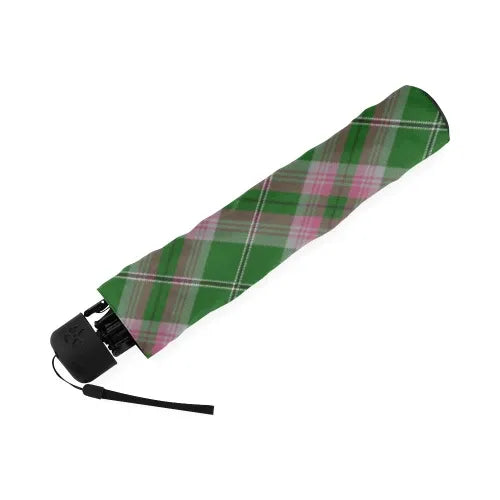 Gray Hunting Tartan Crest Umbrellas