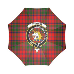 Stewart Of Appin Tartan Crest Umbrellas