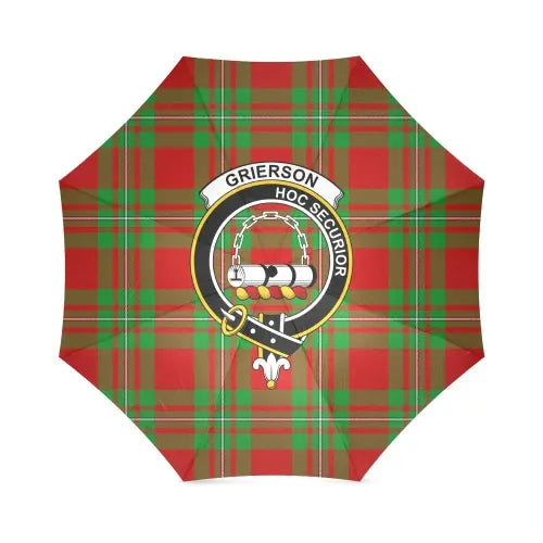 Grierson Tartan Crest Umbrellas