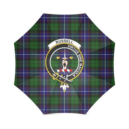 Russell Tartan Crest Umbrellas