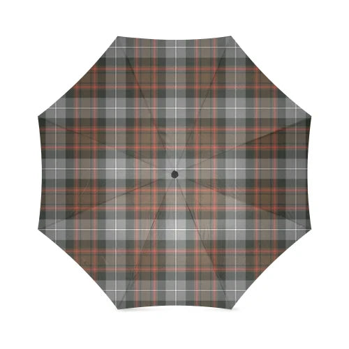 Macrae Hunting Weathered Tartan Plaid Umbrellas