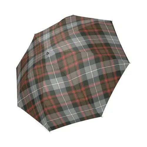 Macrae Hunting Weathered Tartan Plaid Umbrellas