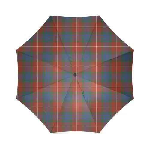 Fraser Ancient Tartan Plaid Umbrellas