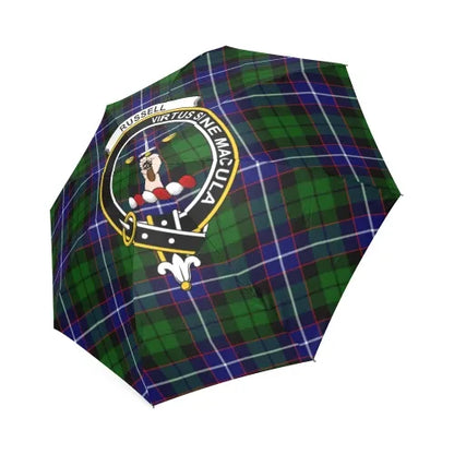 Russell Tartan Crest Umbrellas