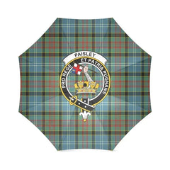 Paisley District Tartan Crest Umbrellas