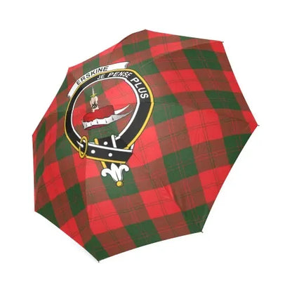 Erskine Modern Tartan Crest Umbrellas