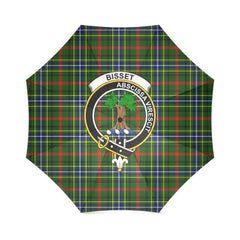 Bisset Tartan Crest Umbrellas