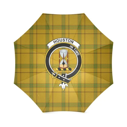 Houston Tartan Crest Umbrellas