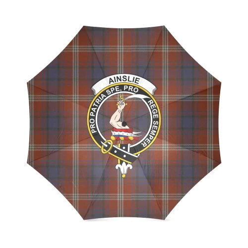 Ainslie Tartan Crest Umbrellas