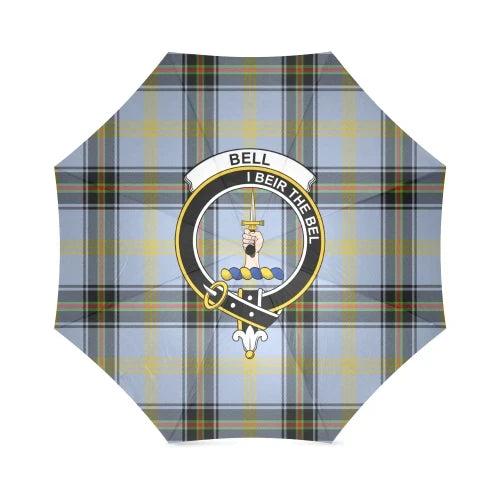 Bell Of The Borders Tartan Crest Umbrellas