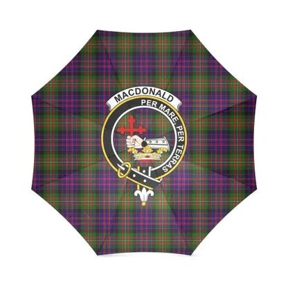 Macdonald Tartan Crest Umbrellas