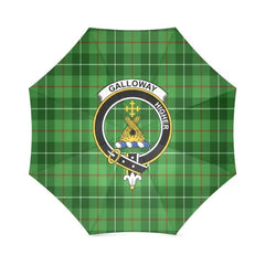 Galloway District Tartan Crest Umbrellas
