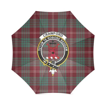 Crawford Modern Tartan Crest Umbrellas